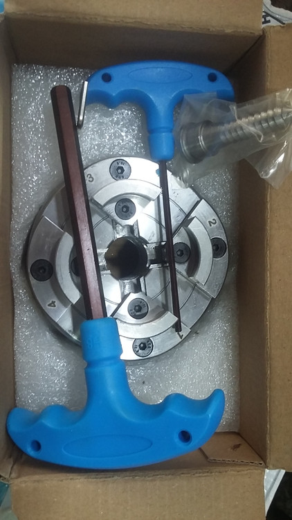 چهار نظام خراطی سایز 100 میلیمتر مدل KP-96