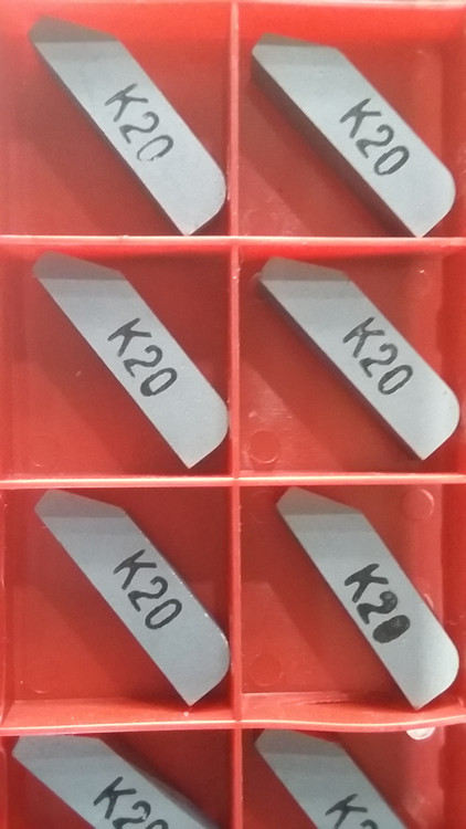 الماس جوشی تراشکاری K20 راست چینی Right Welding Insert K20