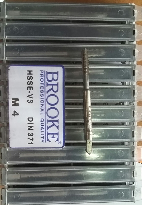 قیمت و خرید قلاویز ماشینی مستقیم M4 HSSE BROOKE