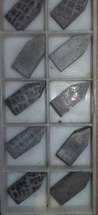 الماس تراشکاری جوشی موشکی روسی سایز 10 * 25 ضخامت 6 میلیمتر BK8