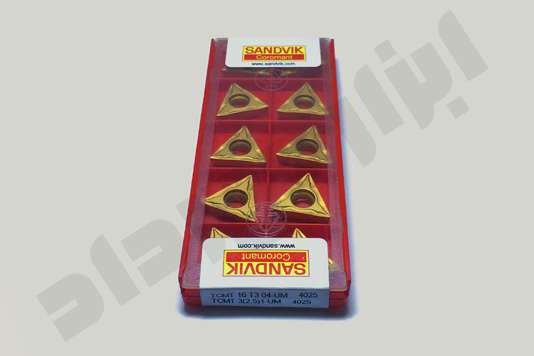 مشخصات، قیمت و خرید اینسرت تراشکاری Sandvik مدل TCMT16T304 | الماس سندویک سوئدی اصل