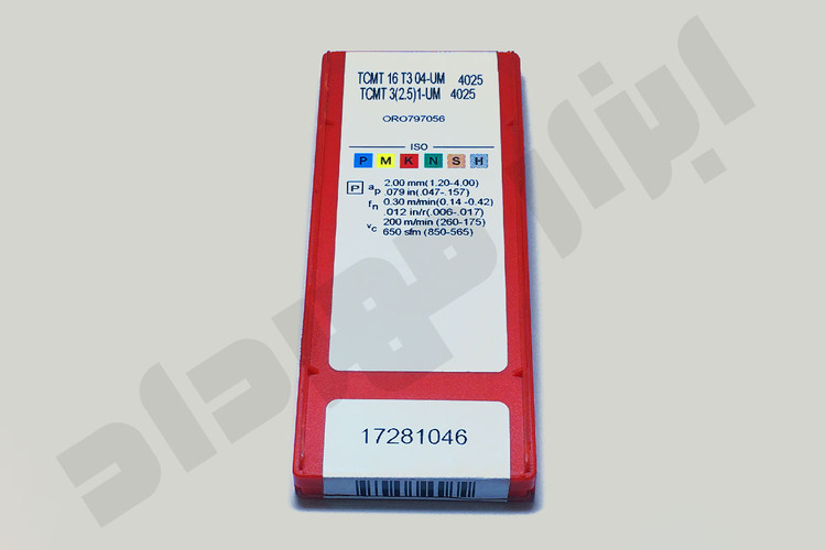مشخصات، قیمت و خرید اینسرت تراشکاری Sandvik مدل TCMT16T304 | الماس سندویک سوئدی اصل