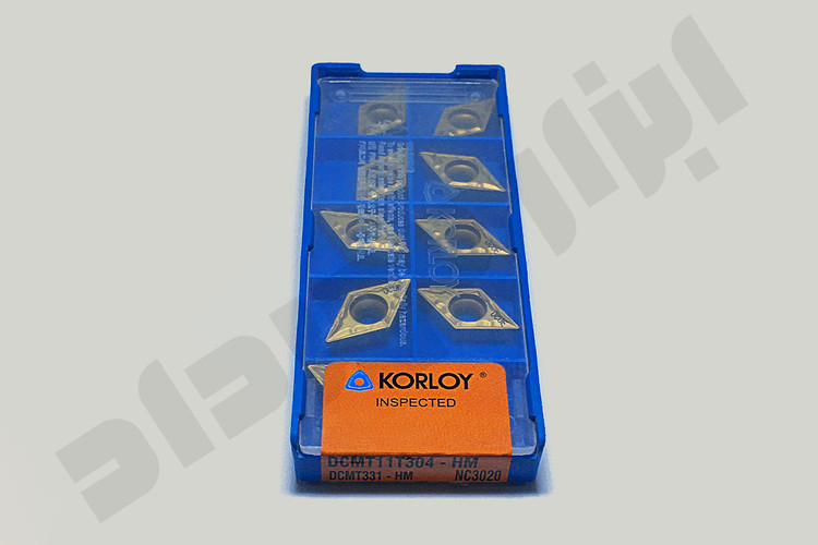 مشخصات، قیمت و خرید الماس تراشکاری مدل DCMT11T304 برند KORLOY