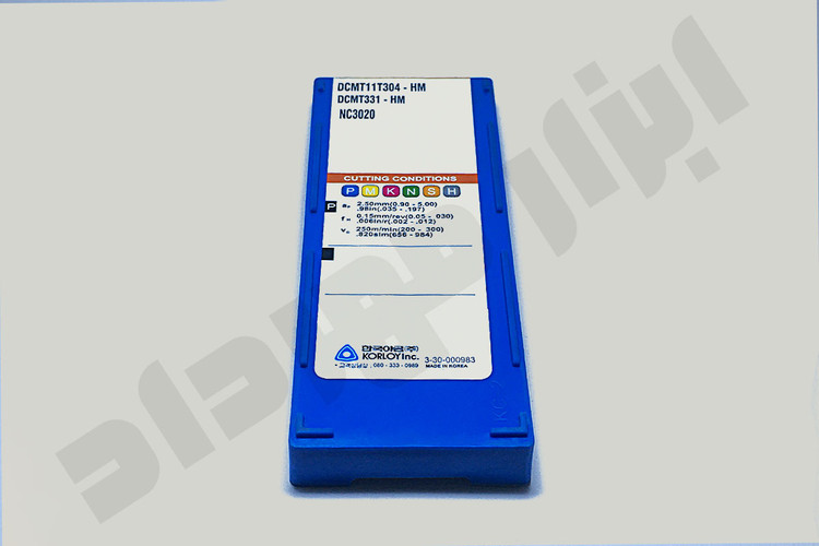 مشخصات، قیمت و خرید الماس تراشکاری مدل DCMT11T304 برند KORLOY