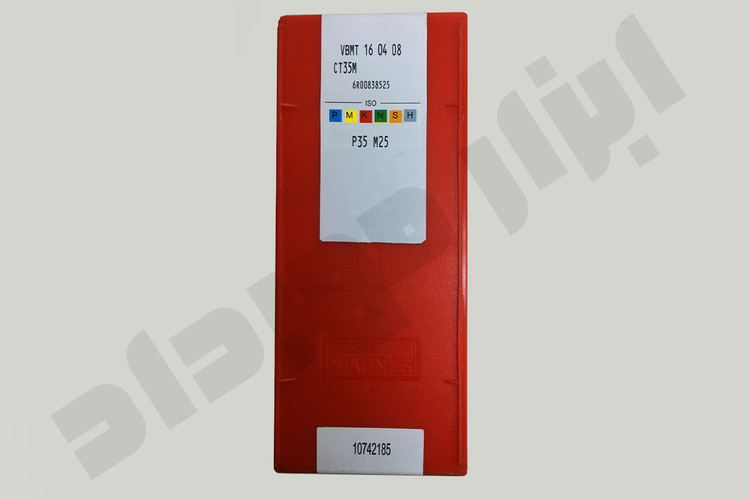 مشخصات، قیمت و خرید الماس تراشکاری Sandvik مدل VBMT160408-CT35M | اینسرت ۳۵ درجه سندویک اصل