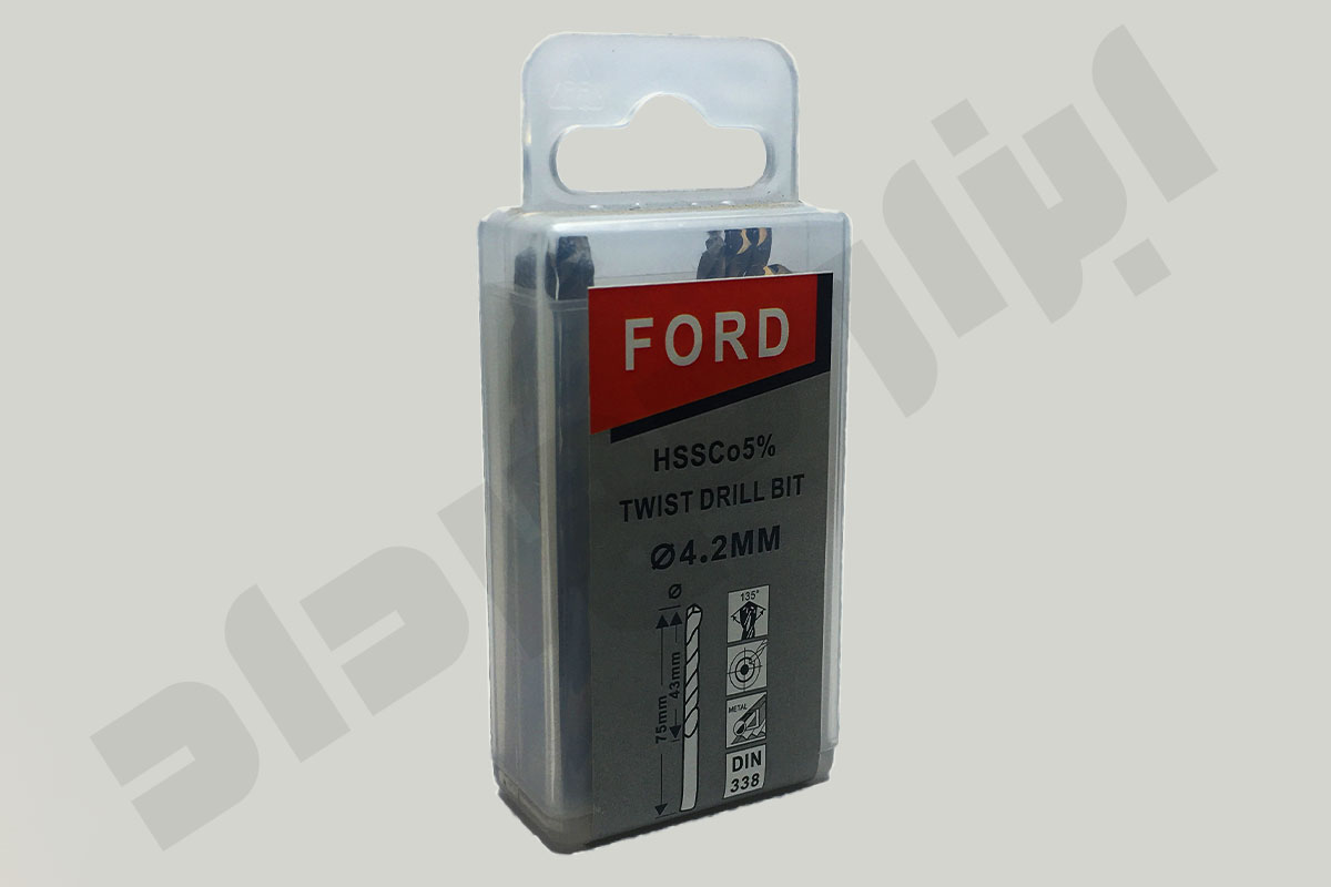 مته سایز 4.2 کبالت‌دار 5 درصد FORD چین