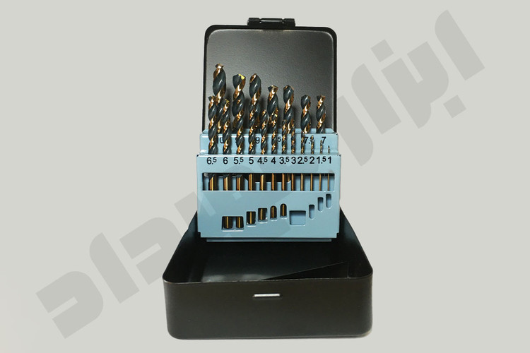 جعبه مته سایز 1 تا 10 میلیمتر کبالت 5 درصد HSS-G برند استیکو (ST.CO)