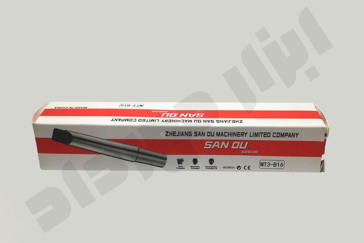 مشخصات، قیمت و خرید دنباله سهنظام MT3-B16 برند سانو SAN OU | مبدل مورس ۳ به سهنظام B16 با دقت بالا
