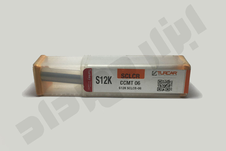 مشخصات، قیمت و خرید هلدر داخل تراش S12K SCLCR مخصوص الماس CCMT06 برند Turcar | هلدر تراشکاری داخلی تورکار