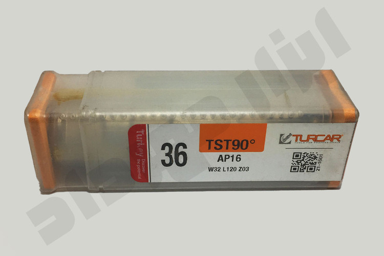 مشخصات، قیمت و خرید فرز انگشتی الماسخور سه پر ۳۶ میلیمتر برند TURCAR | مدل AP16 L120