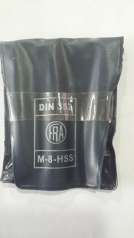 مشخصات، قیمت و خرید قلاویز دستی M8 سایز ۸ میلیمتر طرح FRA | ابزار اصلی برای اتصالات مستحکم صنعتی | قلاویز دستی و ماشینی