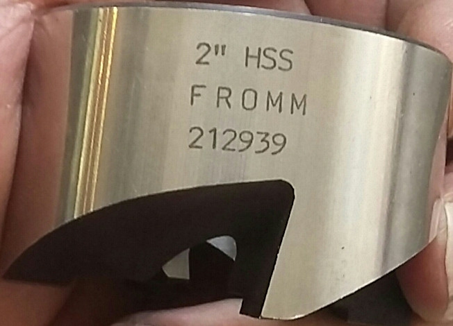 مشخصات، قیمت و خرید فرز کفتراش FROMM دو اینچ HSS سوراخ ۱۹ میلیمتر | ابزار مهرداد