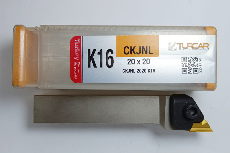 مشخصات، قیمت و خرید هلدر روتراش چپ TURCAR مدل CKJNL 20*20 K16 | ابزار پروفیلزن اصل ترکیه