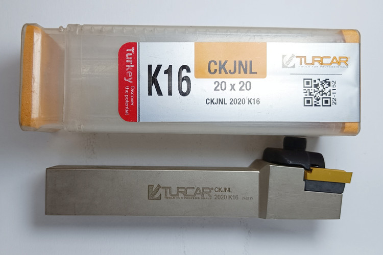 مشخصات، قیمت و خرید هلدر روتراش چپ TURCAR مدل CKJNL 20*20 K16 | ابزار پروفیلزن اصل ترکیه