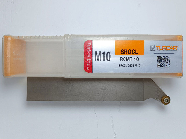 مشخصات، قیمت و خرید هلدر روتراش چپ TURCAR SRGCL 25*25 M10 | اصل ترکیه | دقت و پایداری | ابزار مهرداد