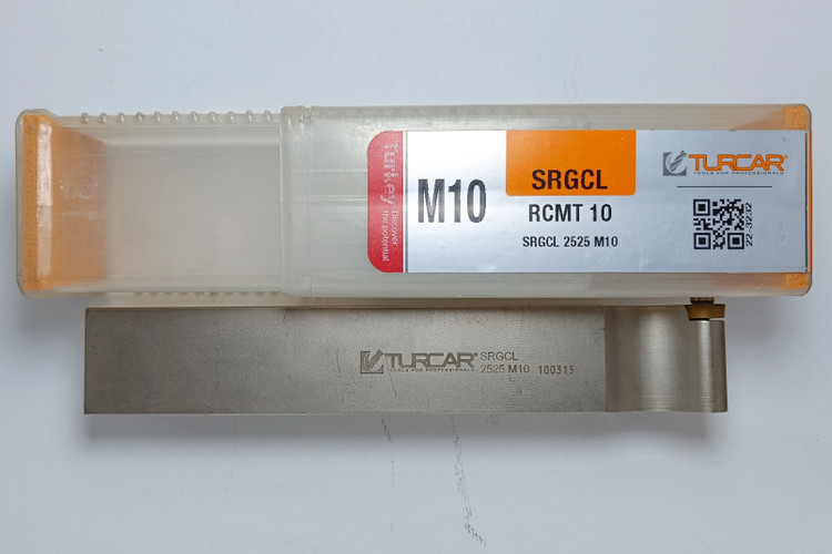 مشخصات، قیمت و خرید هلدر روتراش چپ TURCAR SRGCL 25*25 M10 | اصل ترکیه | دقت و پایداری | ابزار مهرداد