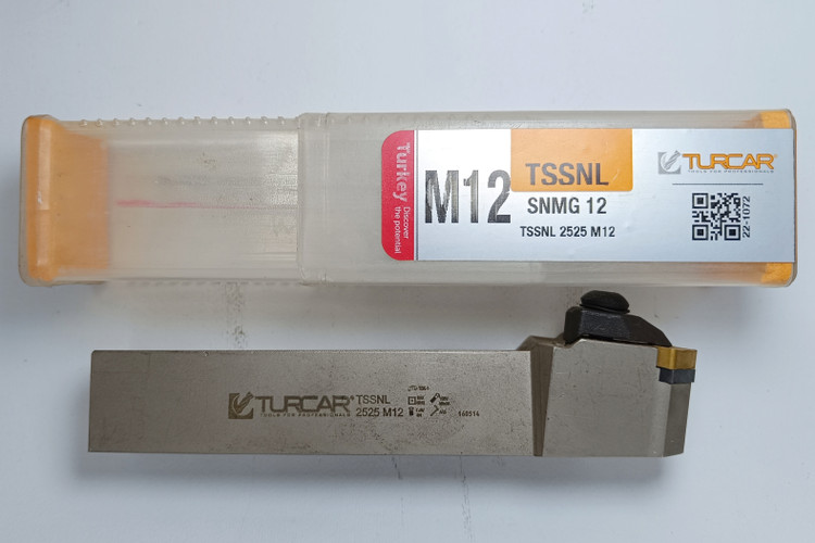 مشخصات، قیمت و خرید هلدر روتراش چپ کلمپ دار TURCAR مدل TSSNL 25×25 M12 اصل ترکیه | ابزار مهرداد