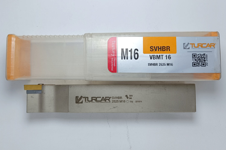 مشخصات، قیمت و خرید هلدر روتراش راست TURCAR مدل SVHBR 25*25 M16 | ابزار مهرداد