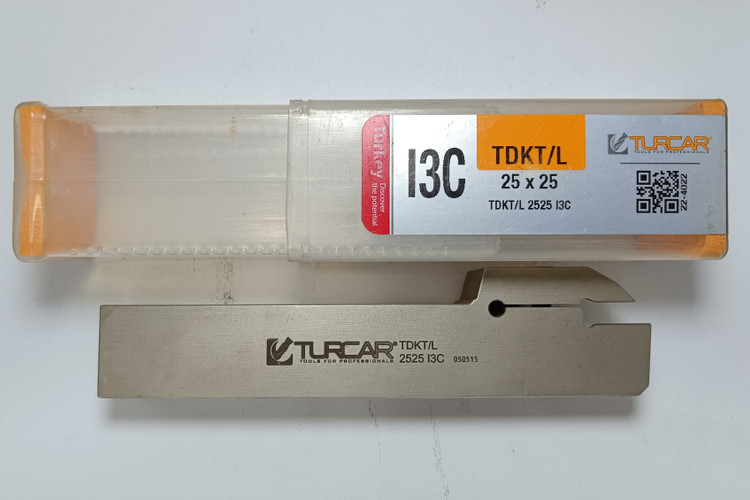 مشخصات، قیمت و خرید هلدر برش چپ 25*25 ایسکار TURCAR TDKT/L I3C | قیمت و کیفیت عالی و مناسب | ابزار مهرداد