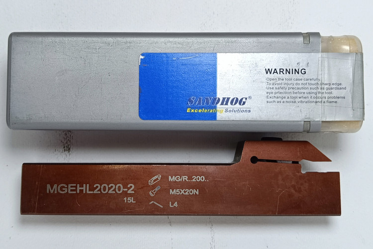مشخصات، قیمت و خرید هلدر برش چپ 20*20 SANDHOG مدل MGEHL 2 | قیمت و کیفیت مناسب | ابزار مهرداد