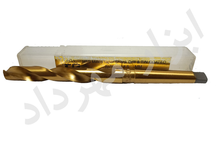 مشخصات، قیمت و خرید مته ته کونیک طلایی 18.5 میلیمتر مورس 2 برند TG چین | سری Gold Performance