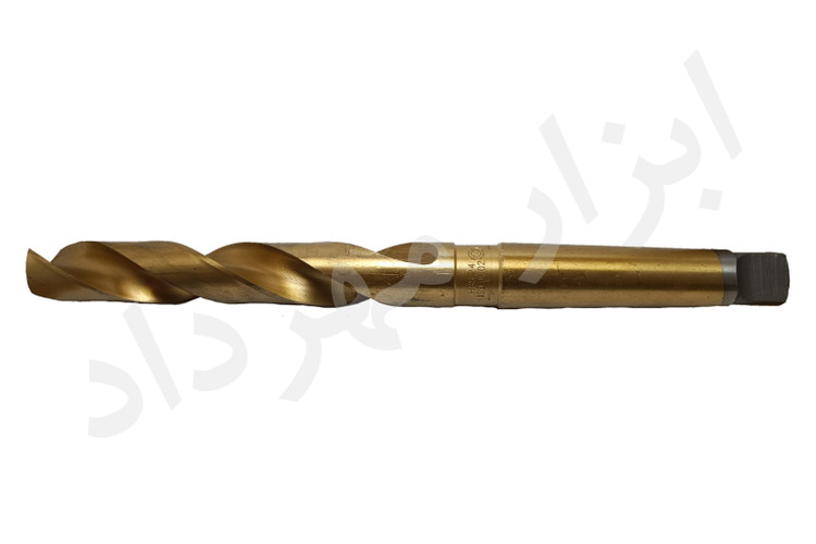 مته ته کونیک قطر 24 میلی متر مورس 3 TG چین روکش تیتانیوم (طلایی)