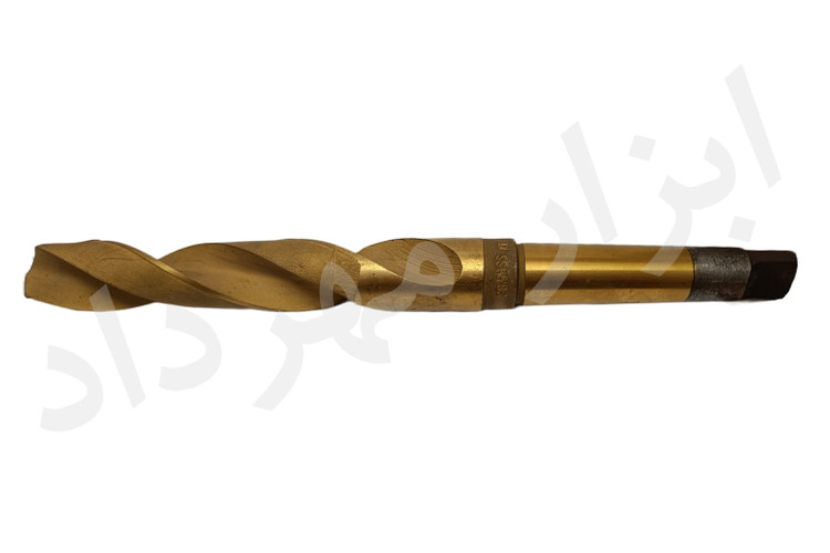 مته ته کونیک قطر 28.5 میلی متر مورس 3 KT چین روکش تیتانیوم (طلایی)