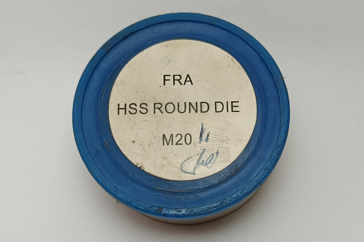 مشخصات، قیمت و خرید حدیده سایز ۲۰ میلیمتر چپ طرح FRA اصل | ابزار رزوهکاری دنده چپ | ابزار مهرداد