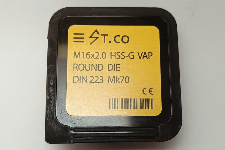 مشخصات، قیمت و خرید حدیده HSS G سایز M16 برند ST.CO (استیکو) | فولاد تندبر با کیفیت بالا | ابزار مهرداد