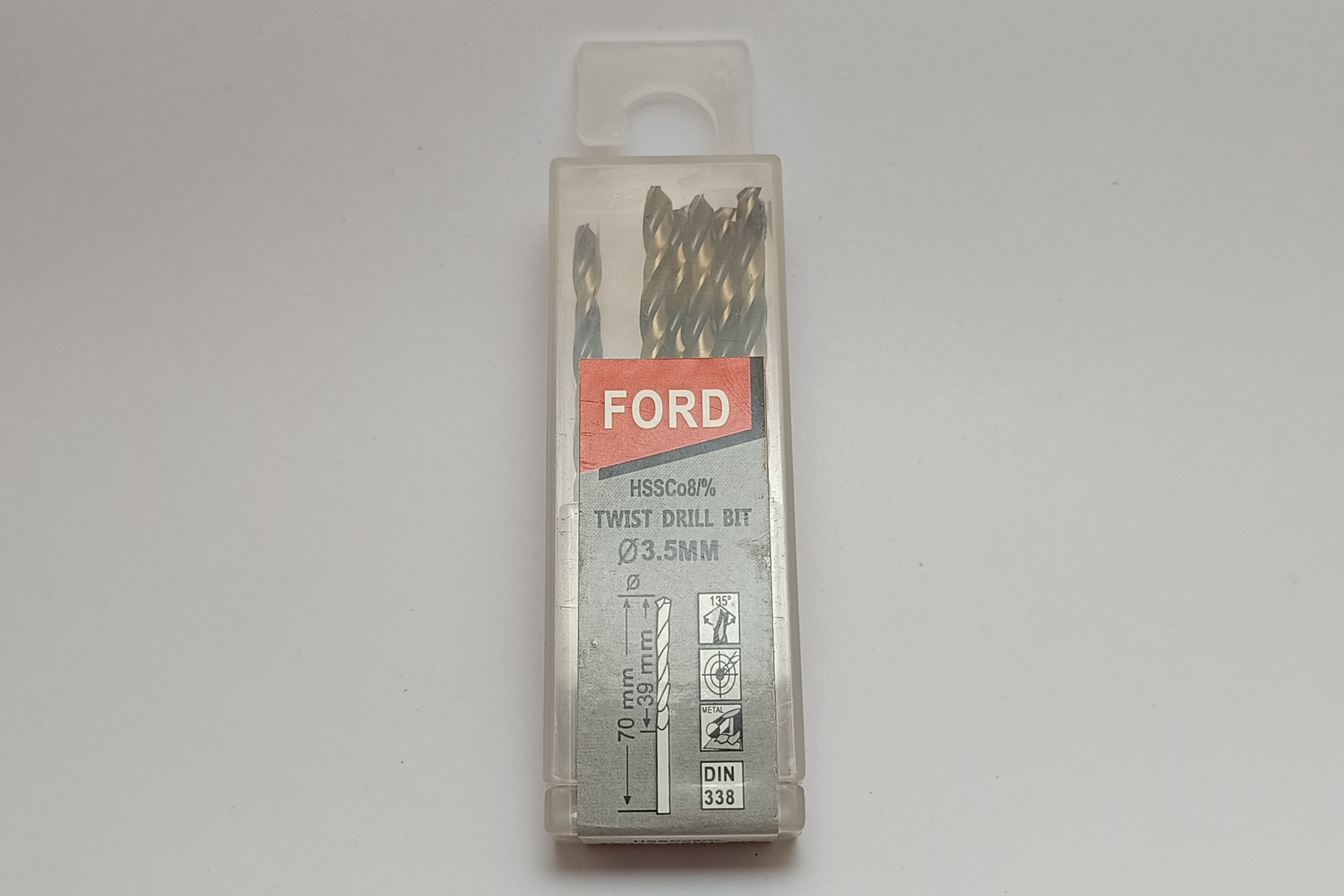 مته سایز 3.5 کبالت‌دار 8 درصد برند FORD