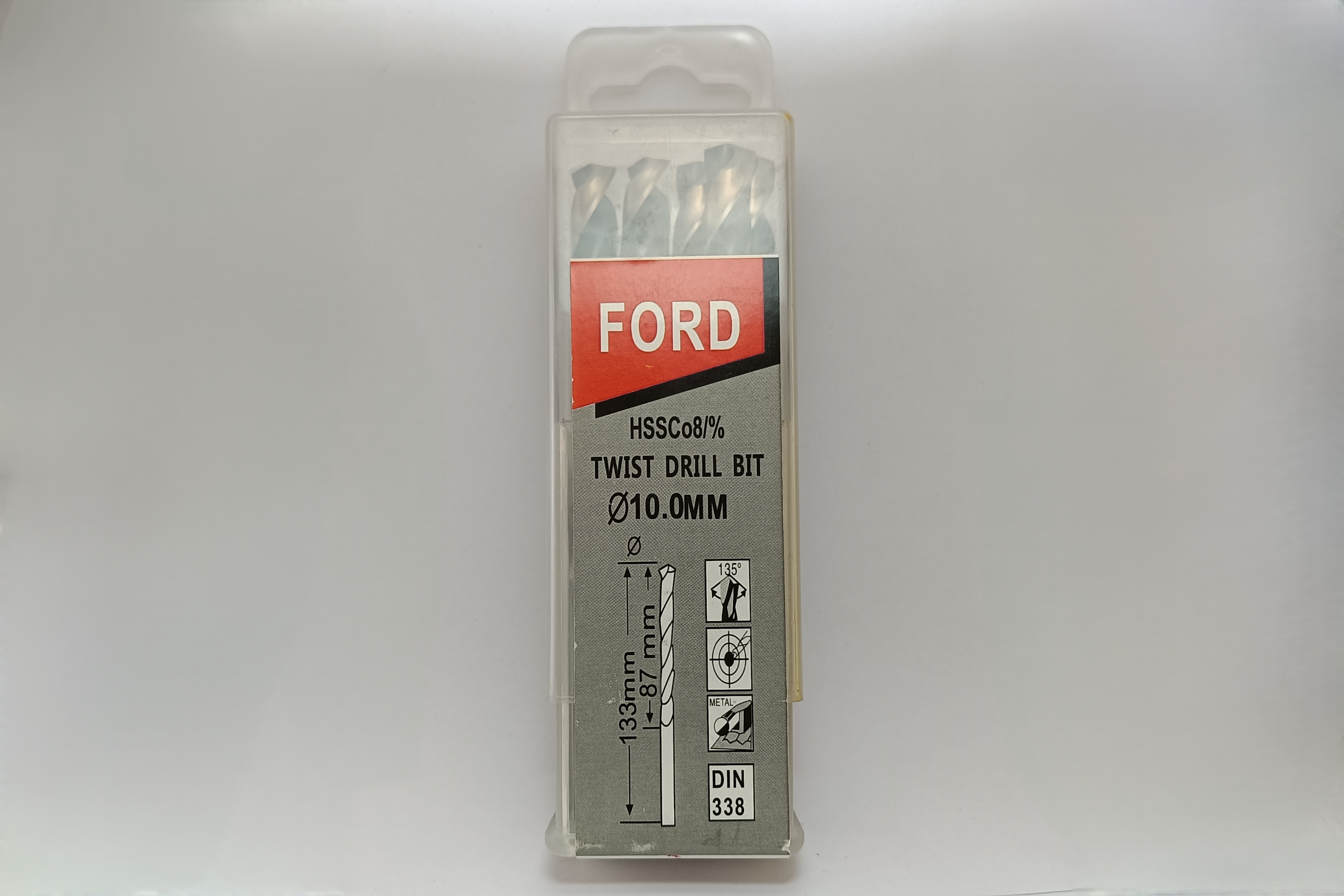 مته سایز 10 کبالت‌دار 8 درصد برند FORD
