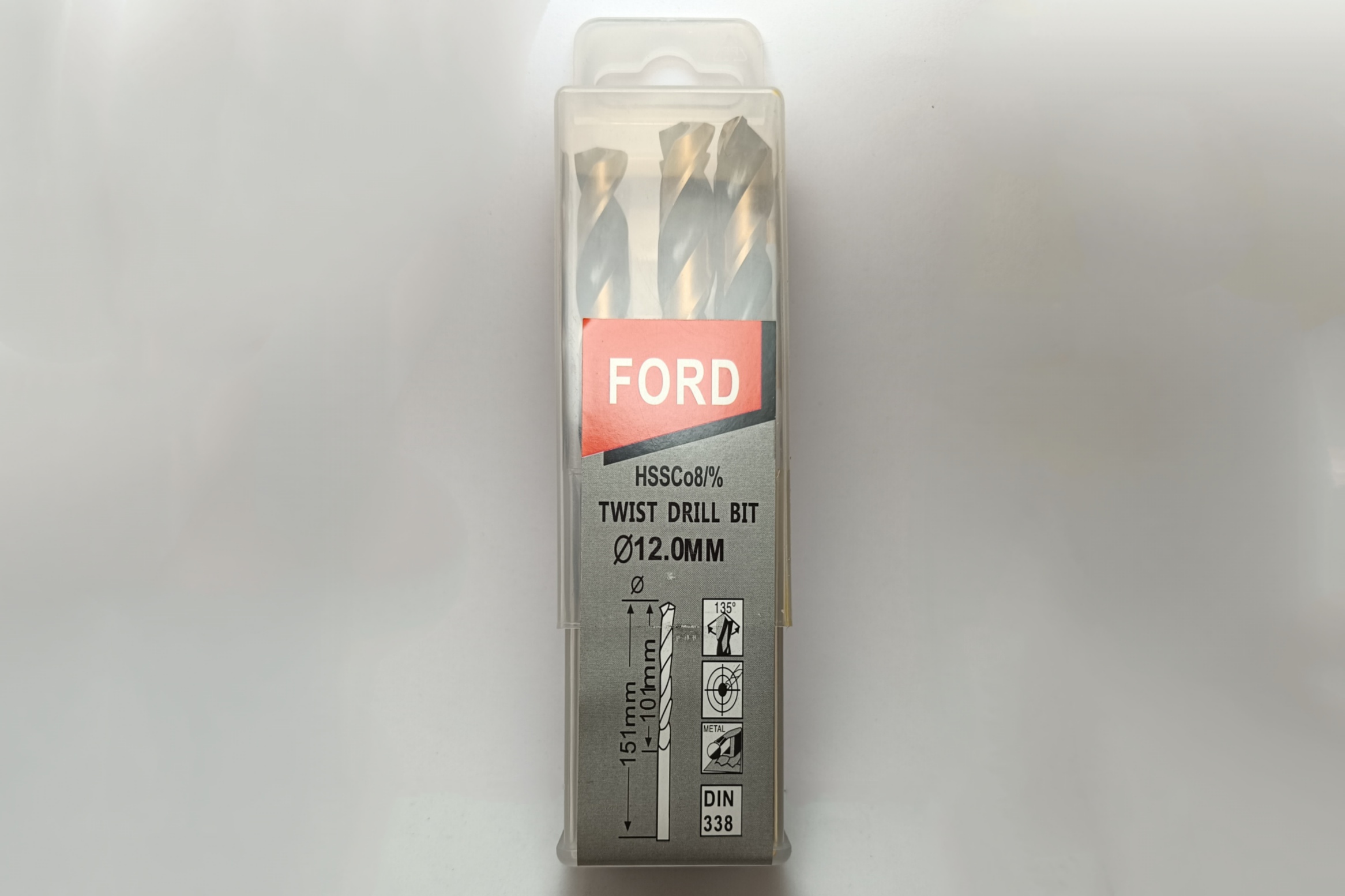 مته سایز 12 کبالت‌دار 8 درصد برند FORD