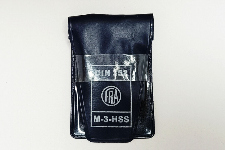 مشخصات، قیمت و خرید قلاویز دستی M3 سایز ۳ میلیمتر طرح FRA | ابزار استاندارد و اقتصادی برای رزوه کردن | قلاویز دستی و ماشینی