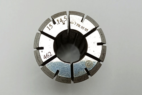 فشنگی فنری کولت (collet) سری OZ25 سایز 14.5-15 (کارکرده)
