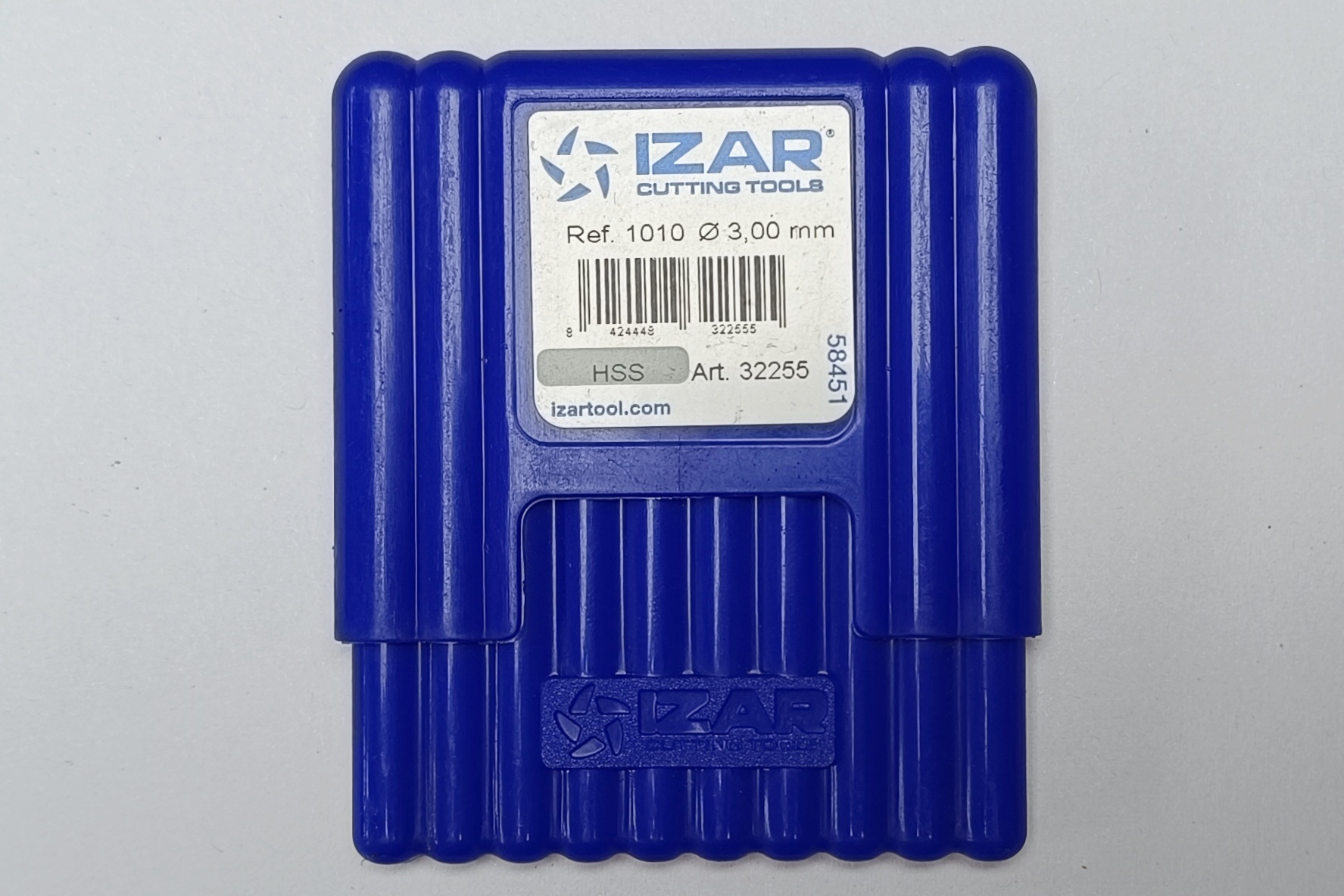 مته HSS سایز M3 میلیمتر برند IZAR اسپانیا