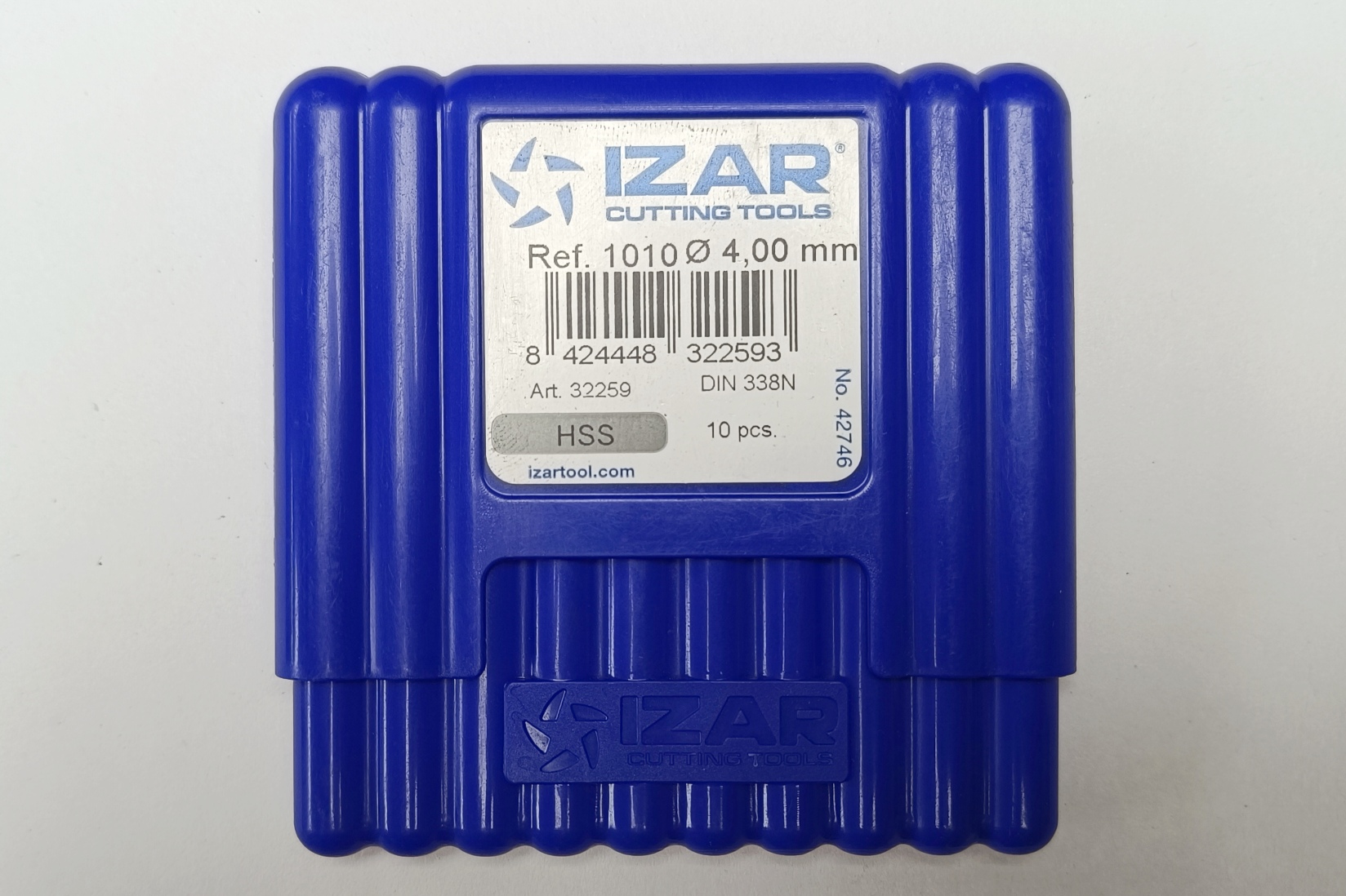 مته HSS سایز M4 میلیمتر برند IZAR اسپانیا
