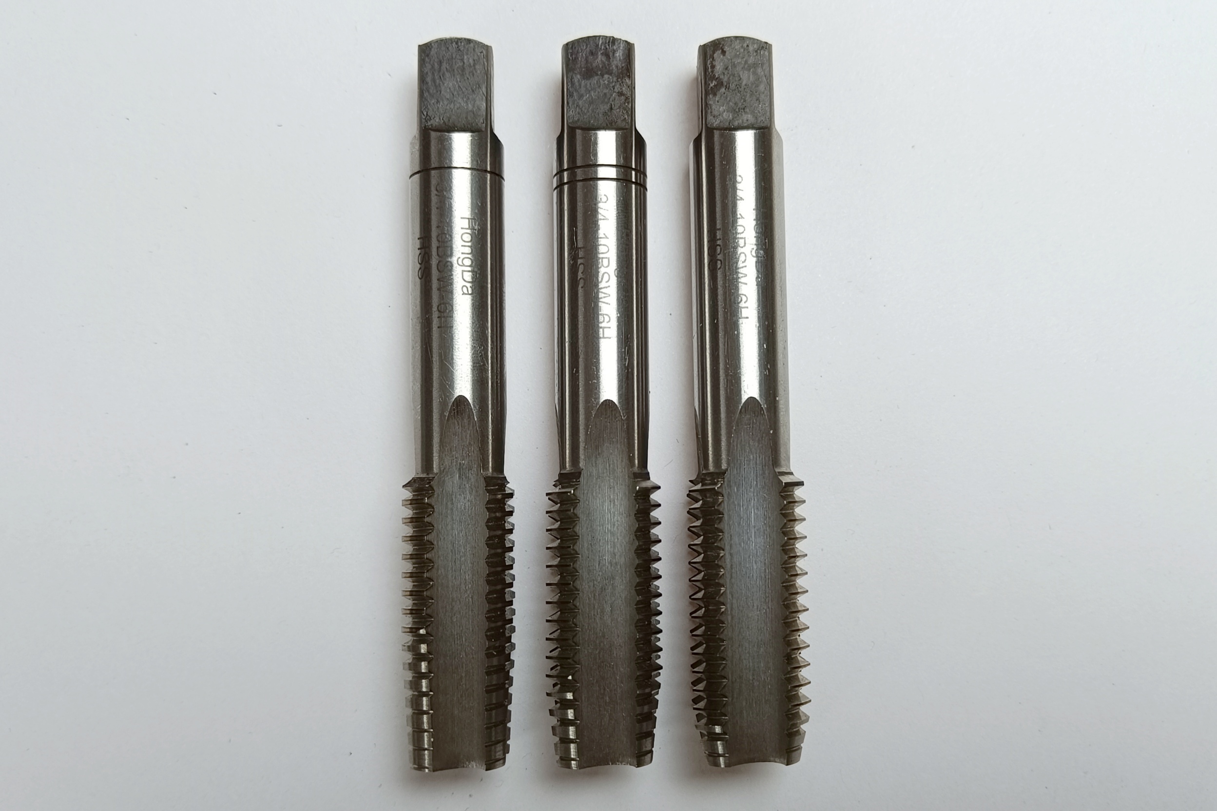 قلاویز دستی HSS سایز 10 * 3/4 BSW اینچ برند HongDa