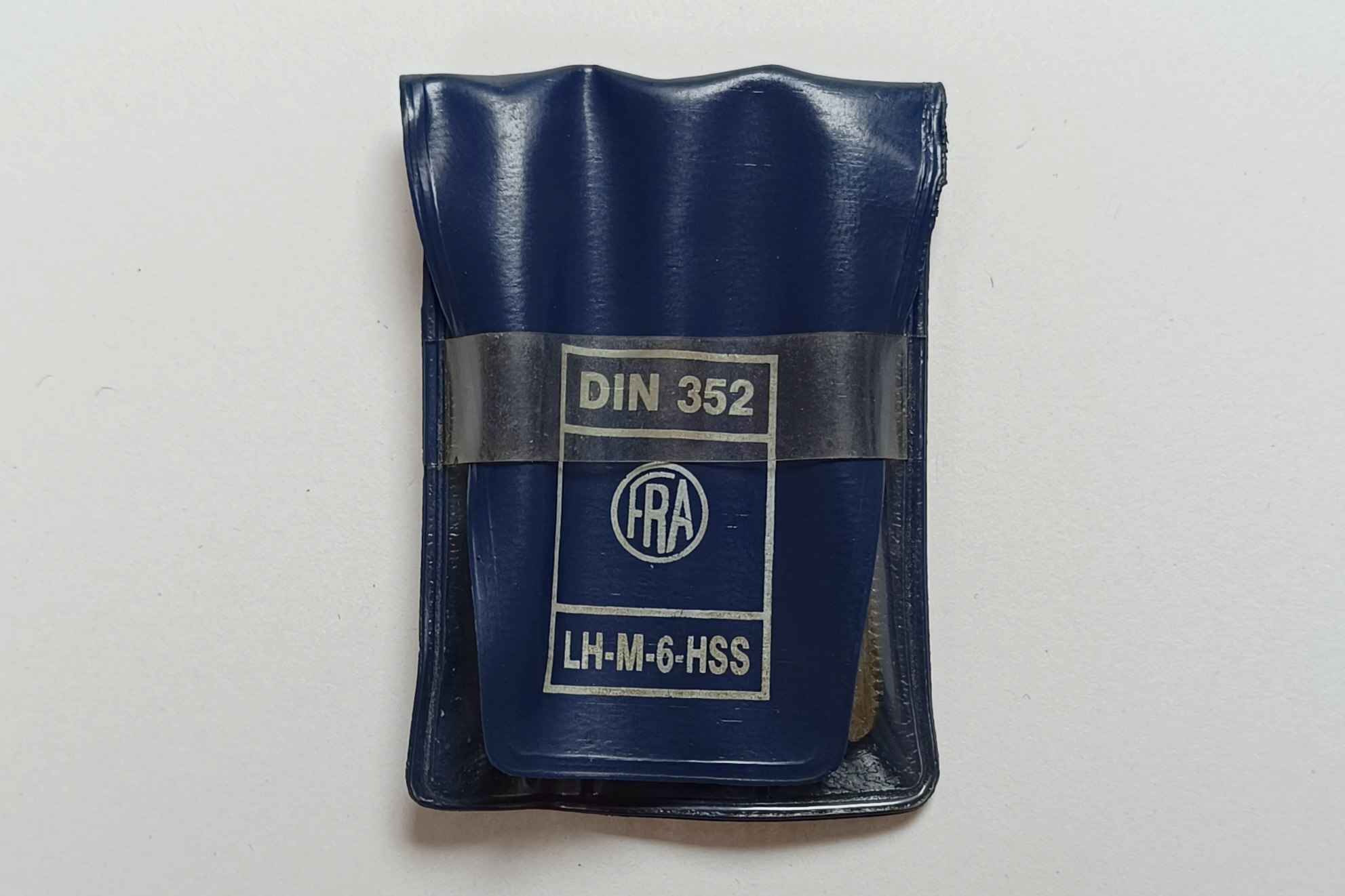 قلاویز دستی چپ HSS سایز M6 میلیمتر برند FRA یوگسلاو (اصل)