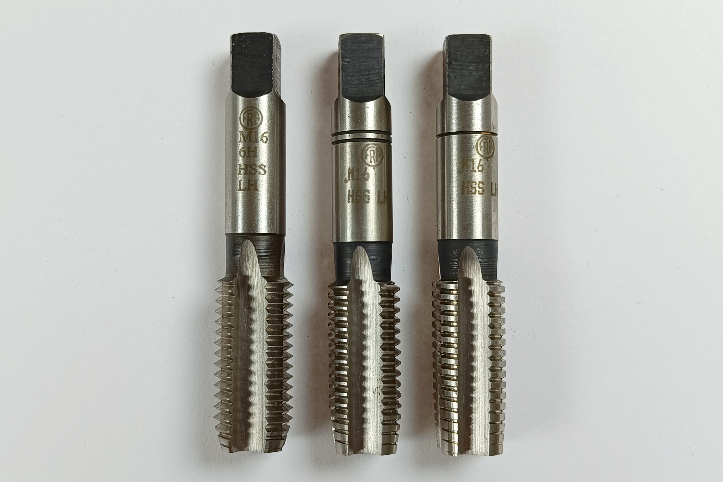 قلاویز دستی چپ HSS سایز M16 میلیمتر برند FRA یوگسلاو (اصل)