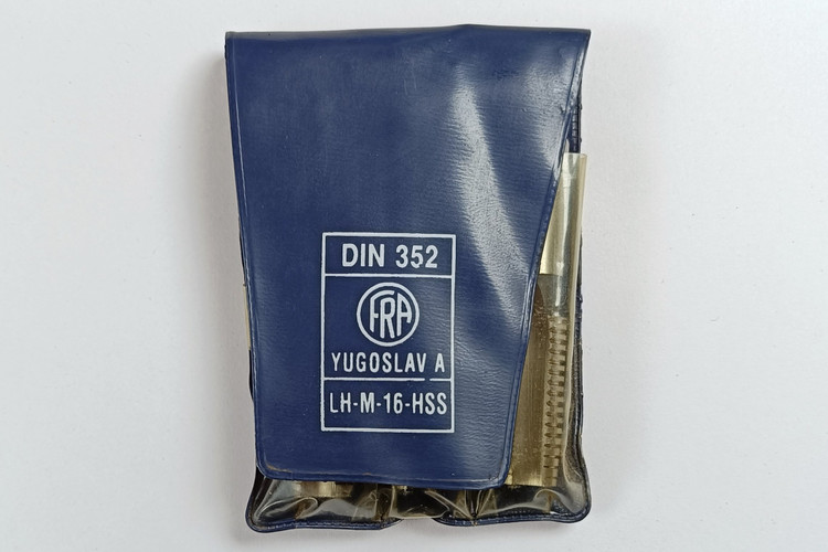 مشخصات، قیمت و خرید قلاویز دستی چپ M16 برند FRA یوگسلاو (اصل) | HSS با کیفیت فوقالعاده