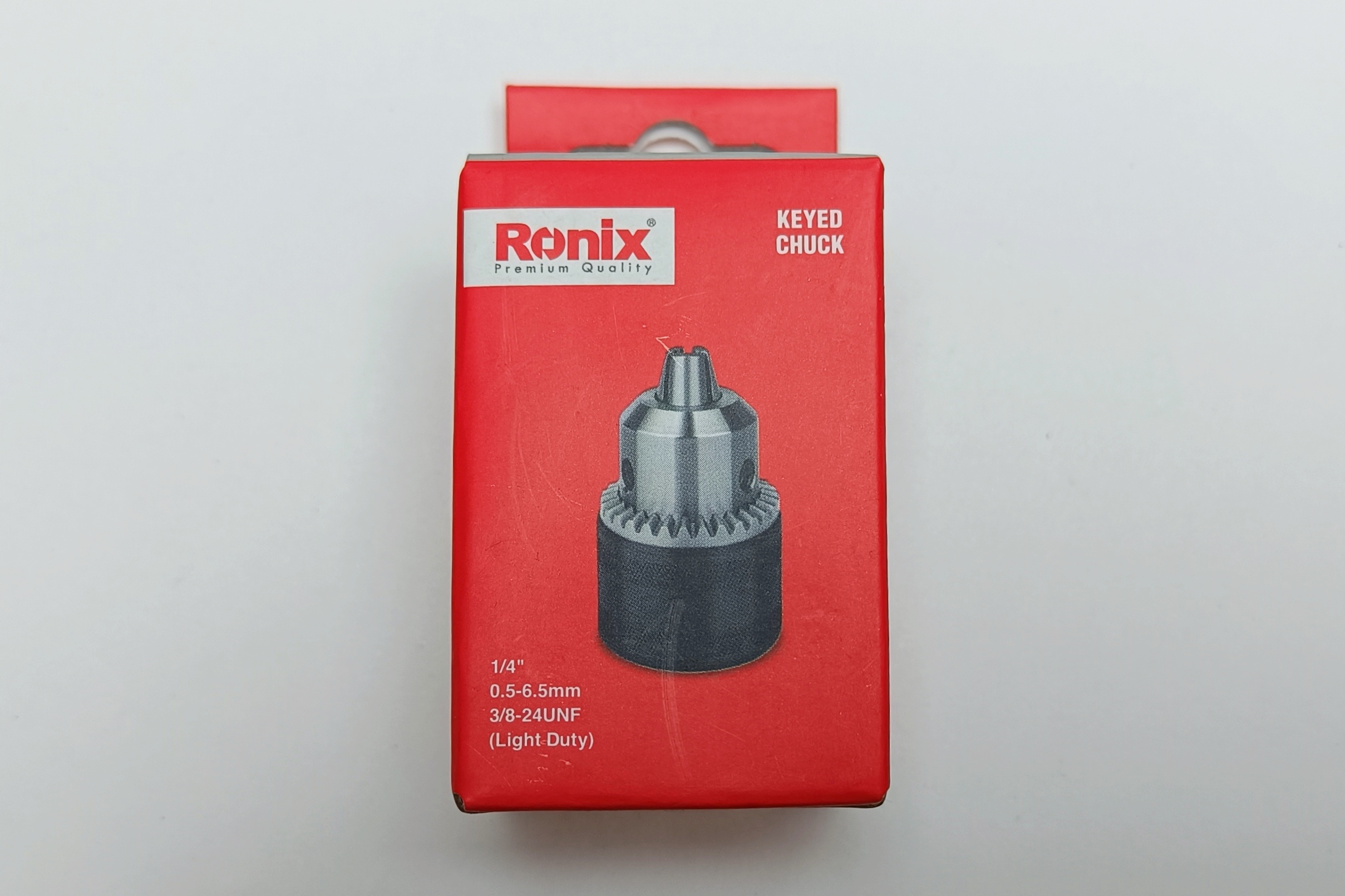 سه نظام آچاری دریل 0.5-6.5 میلیمتر (3/8-24 UNF اینچ) برند رونیکس