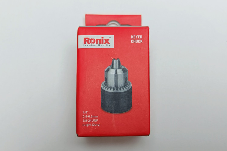 سه نظام آچاری دریل 0.5-6.5 میلیمتر (3/8-24 UNF اینچ) برند رونیکس