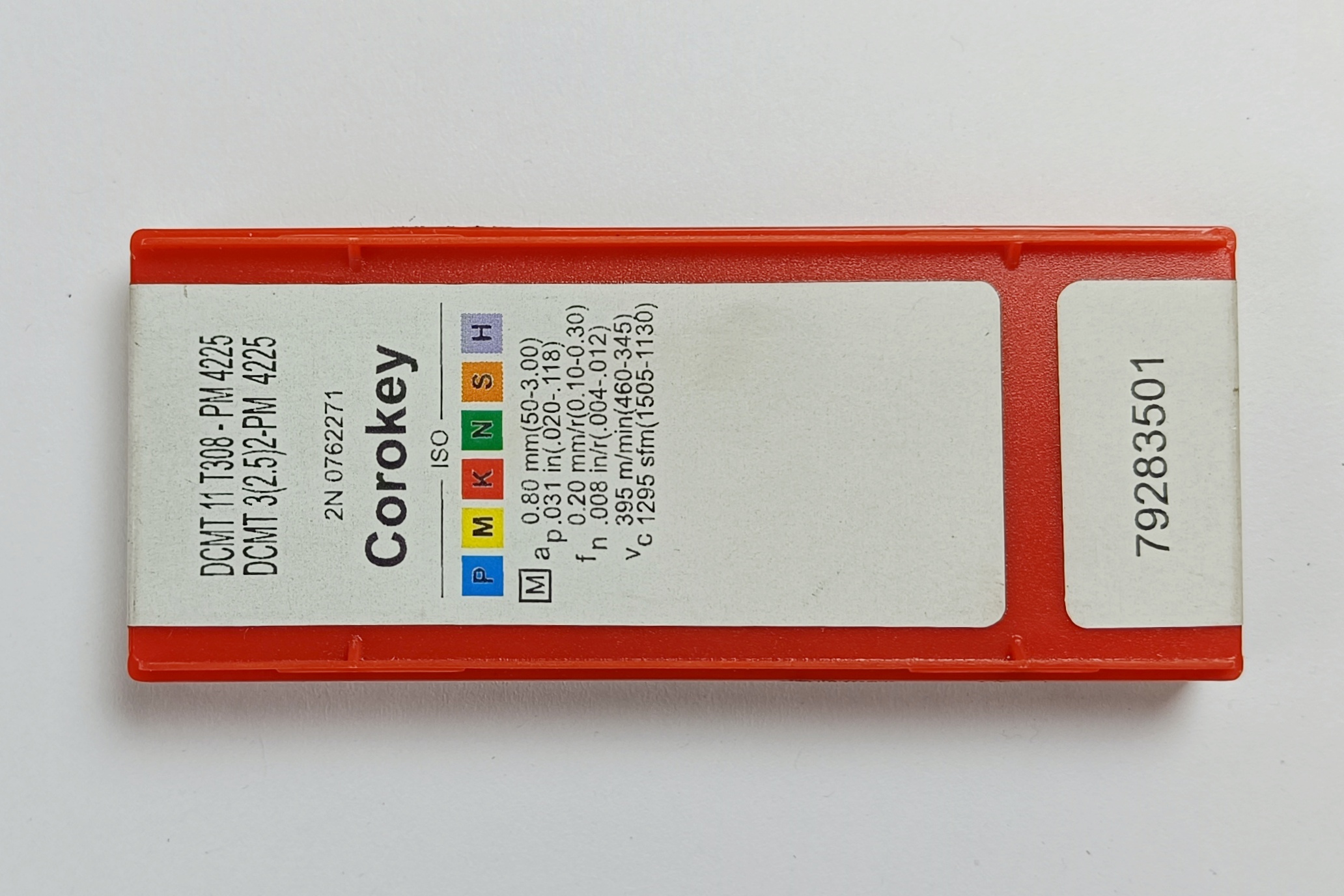 الماس تراشکاری روکش‌دار سندویک مدل DCMT11T308-PM 4225 (اصل)