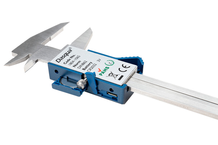 کولیس دیجیتال برند داسکوا (Dasqua) مدل 1070-1804 سایز 20 سانتی متر (اصل)