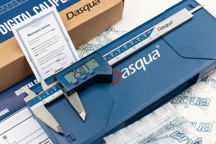 کولیس دیجیتال برند داسکوا (Dasqua) مدل 1070-1804 سایز 20 سانتی متر (اصل)