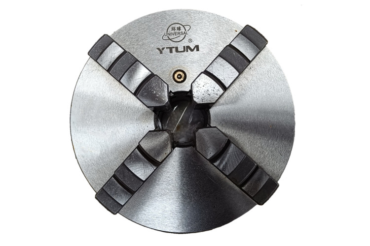 چهار نظام منظم تراشکاری مدل K12 سایز 100 میلیمتر برند YTUM (طرح کره نشان)