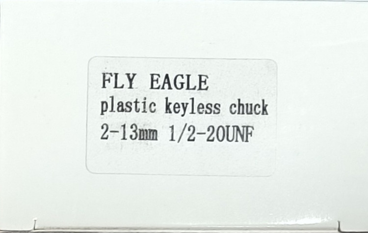 سه نظام دریل اتومات پلاستیکی FLY EAGLE 2 _ 13 mm 1/2 - 20 اصل