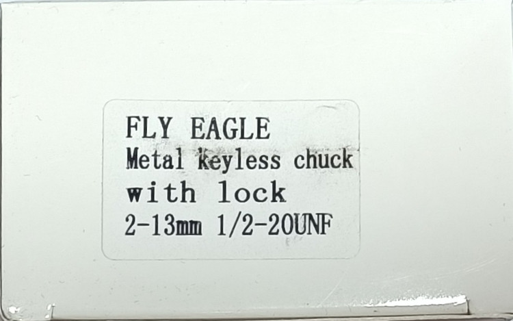 سه نظام دریل اتومات فلزی FLY EAGLE 2 _ 13 mm 1/2 - 20 اصل