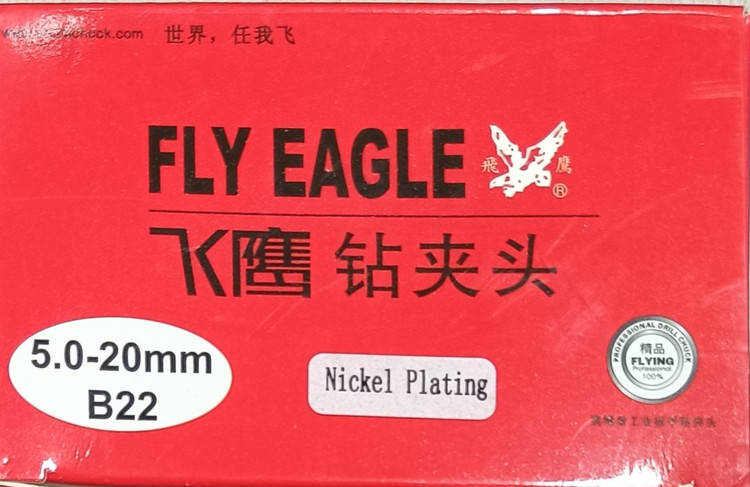 سه نظام آچاری صنعتی فشار قوی FLY EAGLE 5 - 20 B 22 اصل