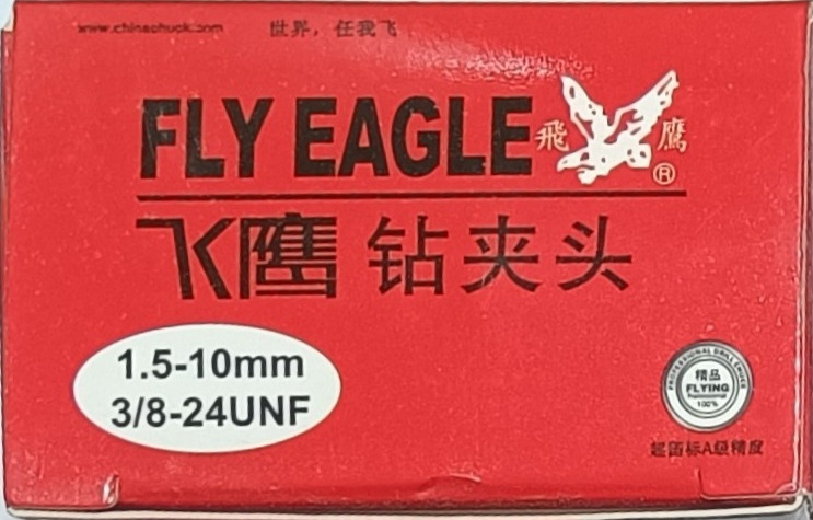 سه نظام آچاری صنعتی FLY EAGLE 1/5 - 10 3/8 - 24 اصل